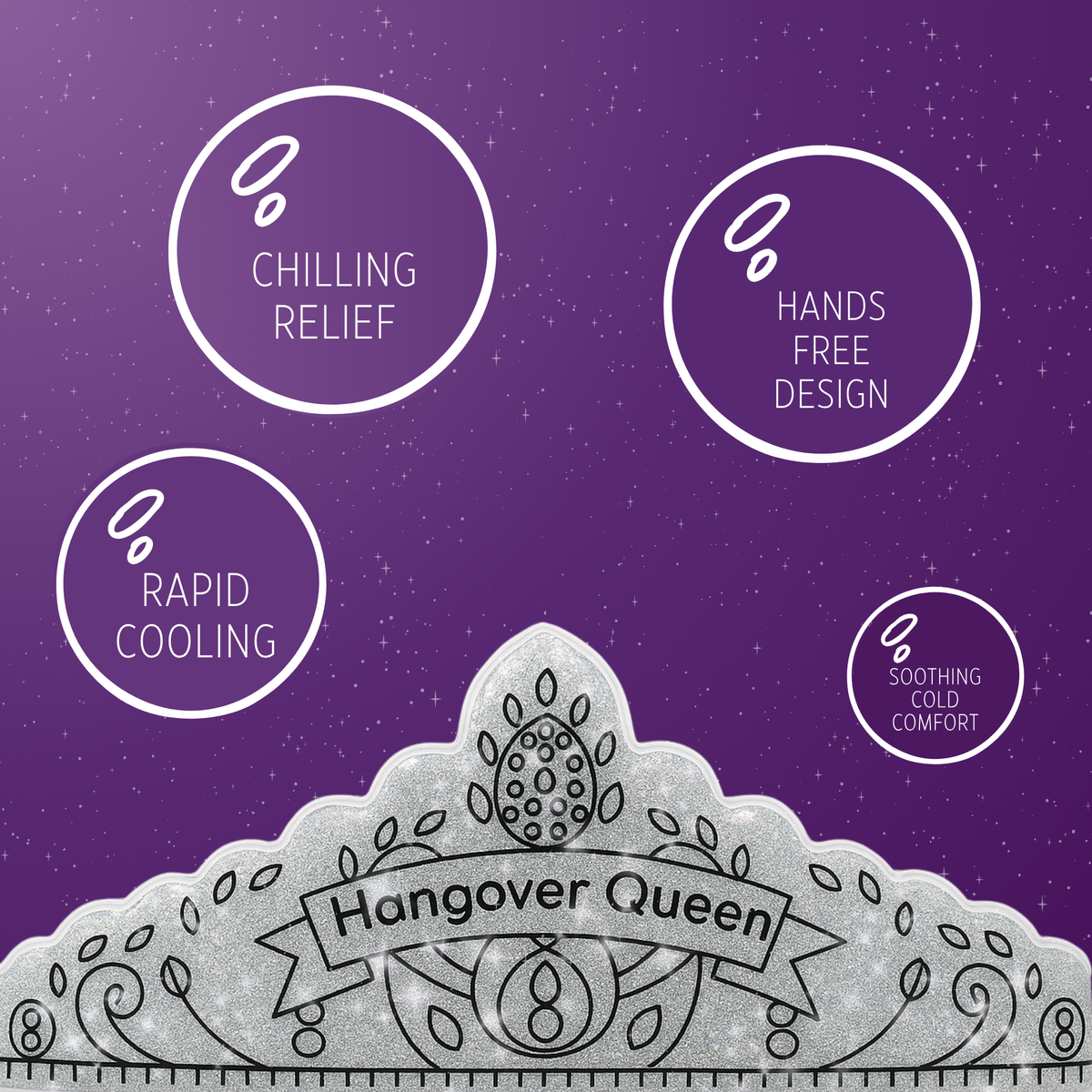 Hangover Queen Cold Compress Crown